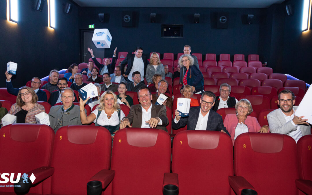 Gro­ßes Kino – CSU Ger­me­ring nomi­niert Stadt­rats­lis­te für die Kom­mu­nal­wahl 2020