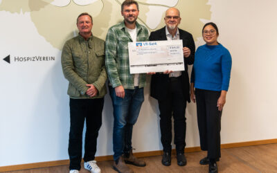 Spendenübergabe an den Hospizverein Germering e.V. – Ein Zeichen gelebter Solidarität