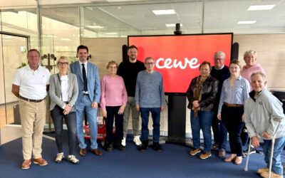 Germering setzt auf starke Wirtschaft – CSU zu Besuch bei CEWE  